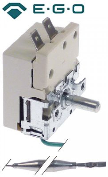 Термостат темп. макс. 106°C 1-полярн. 1NC ø датчик 6мм Д датчик 112мм