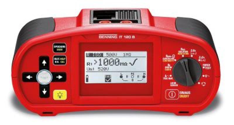 Тестер контрольно-монтажный BENNING IT 120 B да Standard да да да да да TRUE RMS да да да да нет