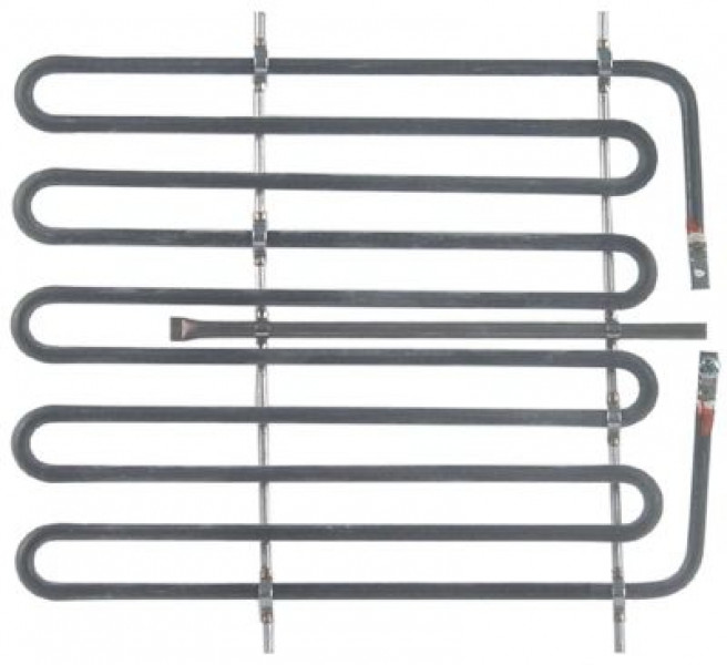 Элемент нагревательный  850Вт 230В Д 254мм Ш1 68мм Ш2 66мм присоединение M4 труба ø  63мм