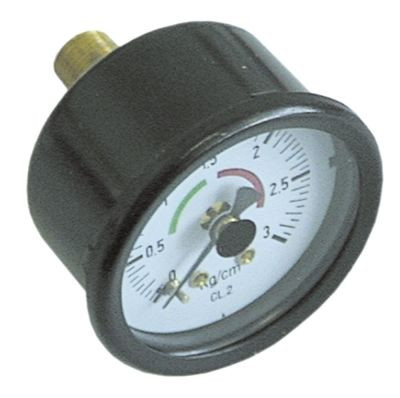 Манометр присоединение сзади резьба 1/8" ø 41мм диапазон давления 0 до 3бар