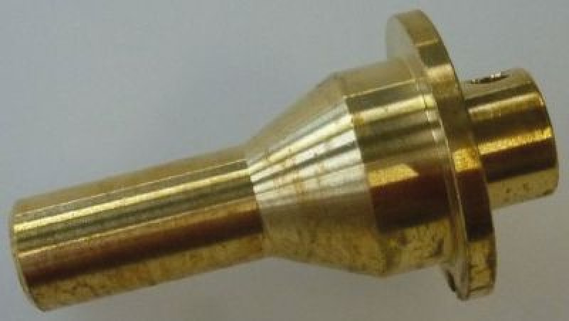 GUIDAMOLLA GRUPPO IN OTTONE lunghezza totale 78 mm