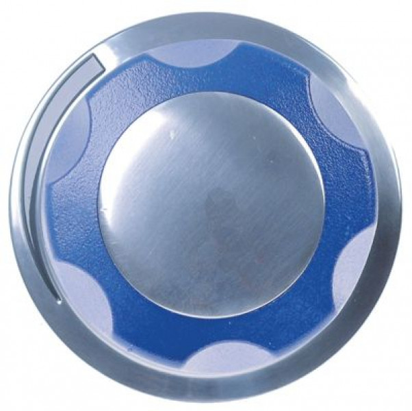 Рукоятка регулировочная шлейф ø 70мм ø ось 9x6мм срез снизу подходит для IMPERIAL USA голуб.  -°F