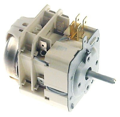 Таймер MS65 время работы 120 мин 2CO/1NO 230В длина оси 23мм присоединение сбоку