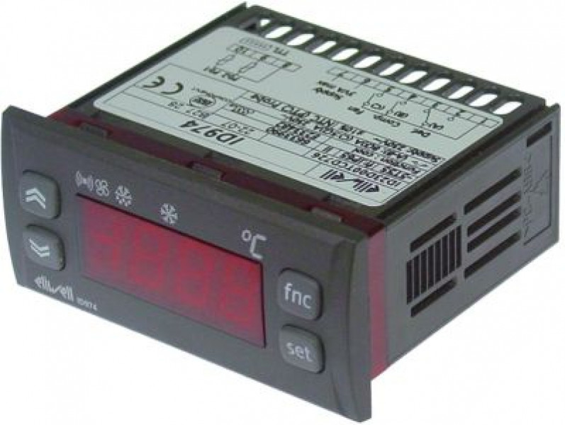 Регулятор электронный 230В мм 71x29мм NTC/PTC сборка вмонтирование выходы реле 2 род защиты IP65