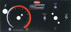 Плёнка передняя Д 185мм Ш 85мм TOASTMAX тостер