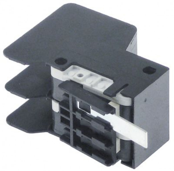 Микровключатель приводится в действие при помощи рычага 250В 16А