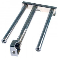 Горелка стержневая 2х-рядный Д 450мм Ш 220мм В 40мм гриль-плита