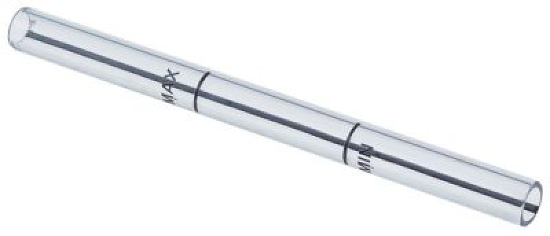 Труба уровня наполнения ø 11мм внутр.ø 8мм голуб. В 140мм маркировка  Min/Max