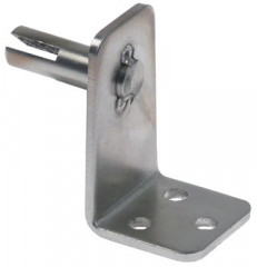Петля дверная Д 50мм Ш 30мм В 30мм монтаж. поз-ция снизу слева болт 28мм ø болта 10мм