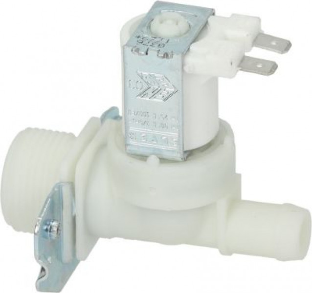 Клапан электромагнитный одинарн. прямой пластмасса темп. макс. 90°C вход 3/4" 220/240 В перем. тока