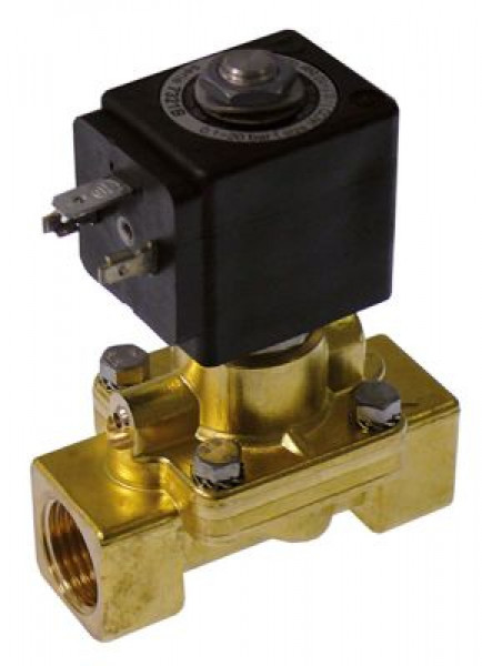 Клапан электромагнитный DN 12мм присоединение 1/2" Д 72мм 2-ходов. 24 В перем. тока LUCIFER-PARKER