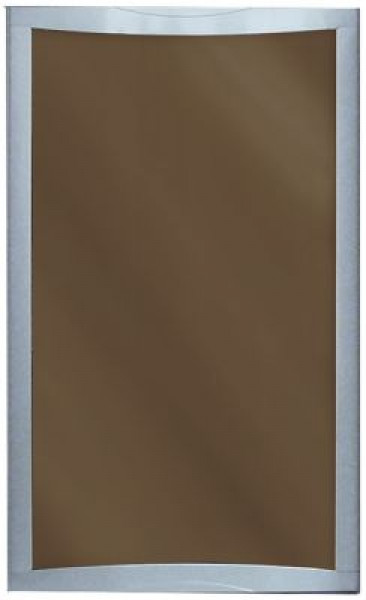 Дверца стеклянная В 800мм Ш 480мм толщина 52мм