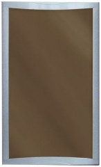 Дверца стеклянная В 800мм Ш 480мм толщина 52мм