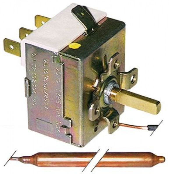 Термостат темп. макс. 90°C 1-полярн. 1CO 16А ø датчик 65мм Д датчик 95мм