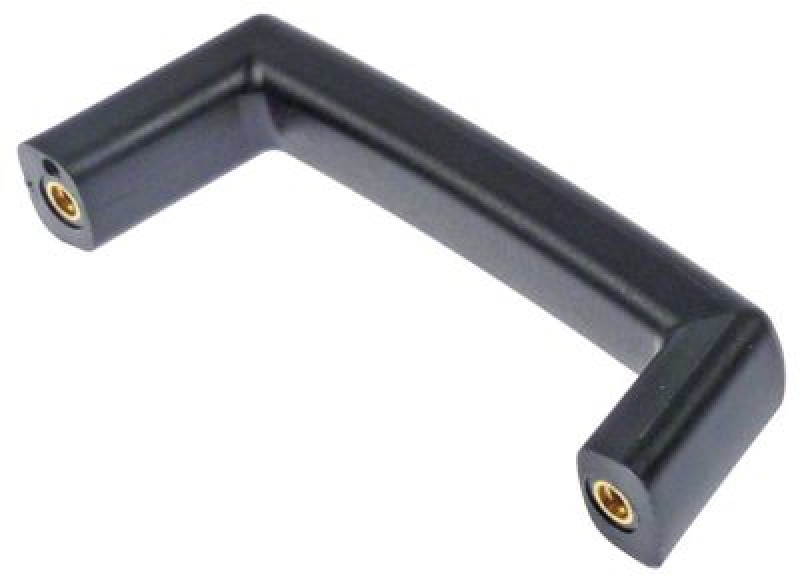 Рукоятка дугообразная резьба M8x1,25 чёрн. В 58/74мм Д 204мм Ш 30мм шаг крепления 177мм