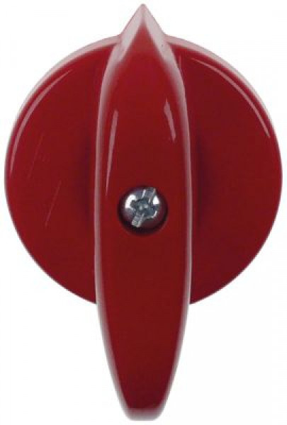 Рукоятка регулировочная ø 34/60мм красн. В 22мм Д 50мм переключатель нулевое обозначение