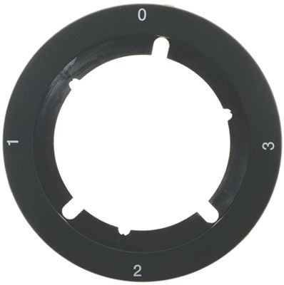 Маркировка регулировочной ручки переключатель 4х-шагов. ø 94мм чёрн.
