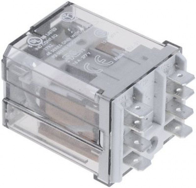 Реле FINDER 230 В перем. тока 16А 2CO присоединение F6,3 250В 2-полярн.