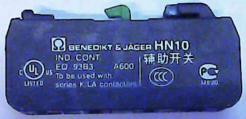 Контакт вспомогательный 1NO для BENEDIKT & JÄGER