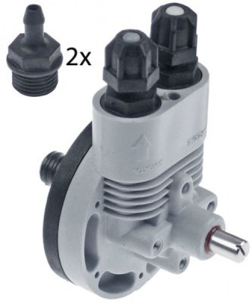 Дозатор с соединением для вспомогательного давления