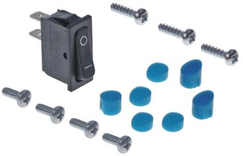 Набор для ремонта чёрн. 1NO 250В присоединение плоский штекер 6,3 мм мм 30x11мм 0-I