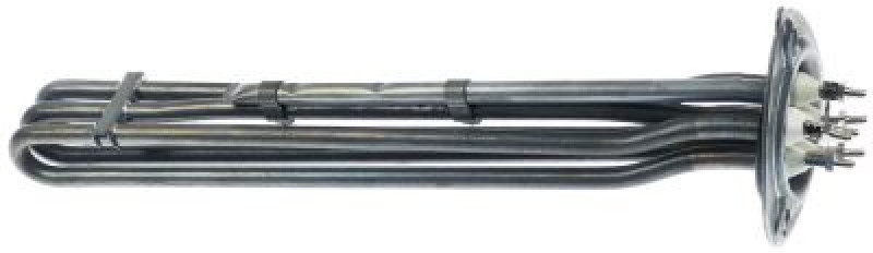 Элемент нагревательный  8000Вт 230В Д 323мм фланец с 3мя отверстиями присоединение M4