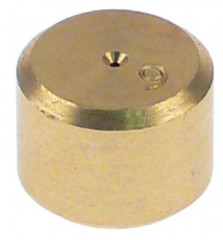 Переходник латунь ø 12мм толщина материала 9мм код 6 ø отверстия 6мм