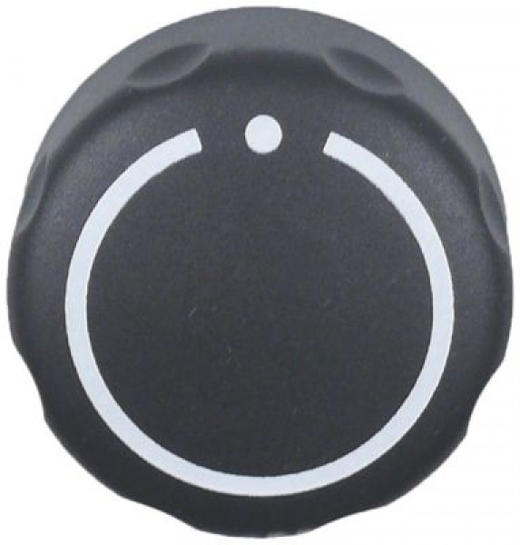 Рукоятка регулировочная нулевое обозначение ø 50мм ø ось 6x4,6мм срез сверху подходит для FOINOX