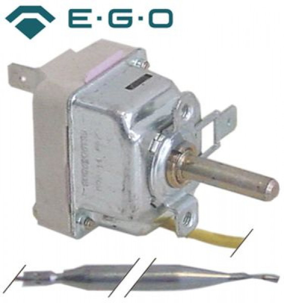 Термостат темп. макс. 182°C 1-полярн. 1NO 16А ø датчик 6мм Д датчик 133мм