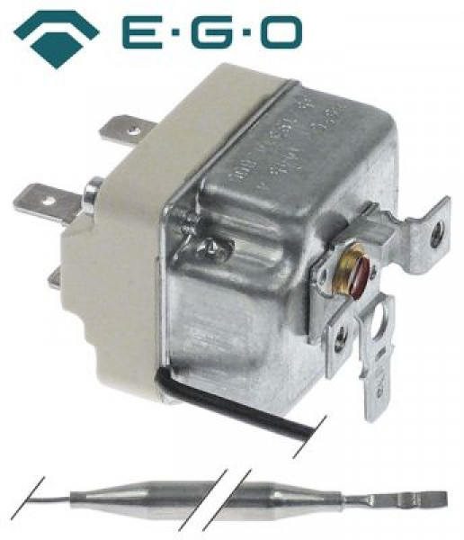 Термостат темп. макс. 85°C 1-полярн. 1CO 16А ø датчик 6мм Д датчик 129мм