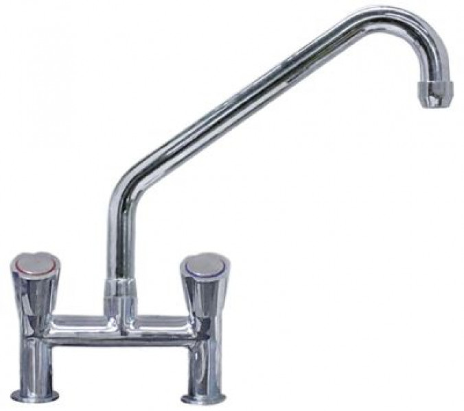 Кран-смеситель двухчастный GEV GASTROTOP PREMIUM арматура два отверстия верхняя часть крана