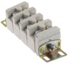 Клемма присоединение винтовое соединение 4-полярн. терм.стой-сть 150°C макс. 500В макс. 15А