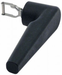 Рукоятка для двери ø рукоятка 50мм чёрн. Д 200мм Ш 50мм шаг крепления 30мм длина пружины 55мм