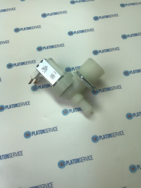 Клапан электромагнитный одинарн. углов. пластмасса вход 3/4" 230 В перем. тока TP выход 11,5 мм DN10