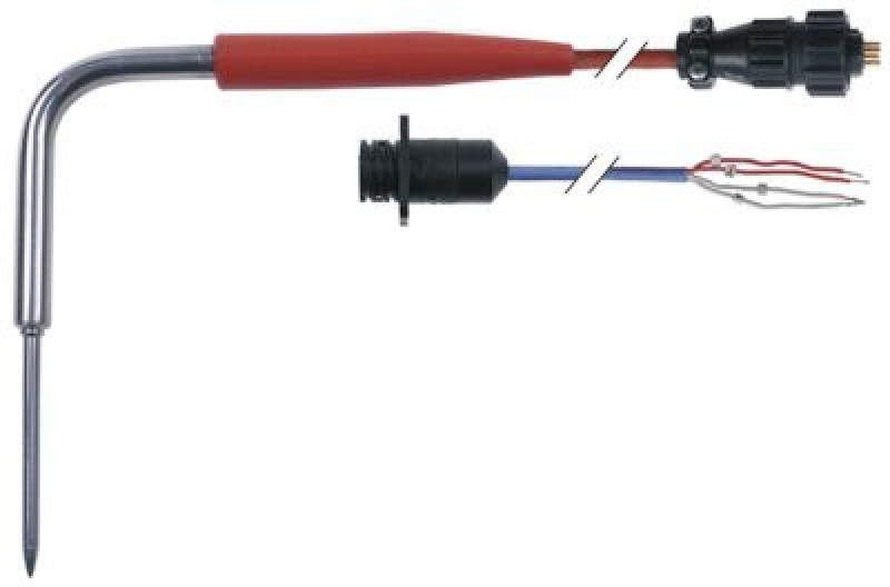 Датчик температурный погружной для измерения температуры в толще продукта PTC 1ком кабель силикон датчик -40 до +120°C