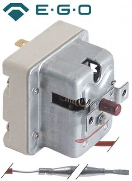 Термостат защитный темп. выкл. 245°C 1-полярн. 5А ø датчик 6мм Д датчик 77мм