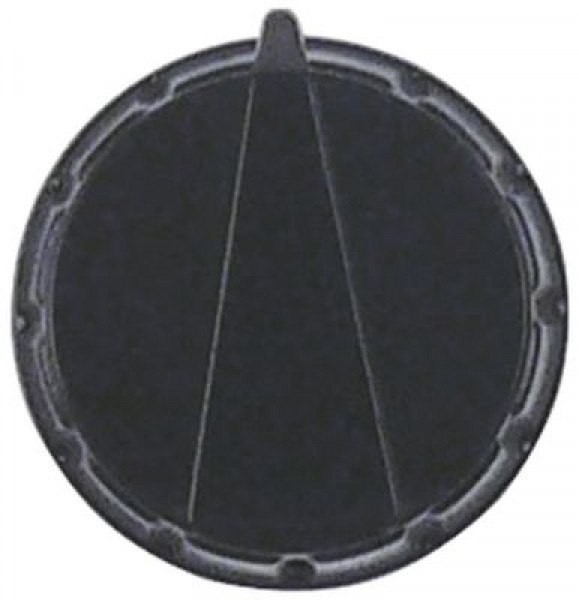 Рукоятка регулировочная нулевое обозначение ø 255мм ø ось 6x4,6мм срез снизу