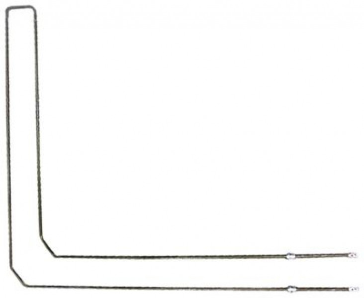 Элемент нагревательный  1400Вт 230В Д 938мм крепление с 2-мя отверстиями присоединение M5
