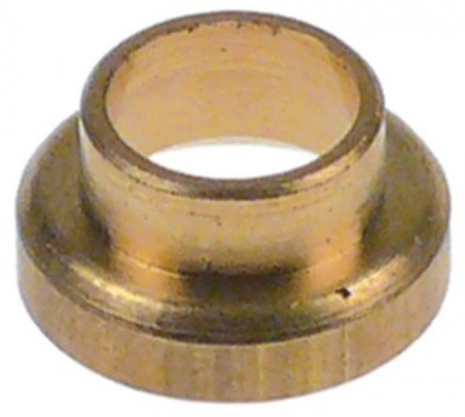Втулка латунь внутр.ø 7мм В 6мм Д1 ø 12мм Д2 ø 85мм кран для пара/воды