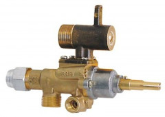 Кран газовый тип PEL22S МЖ 35мм вход для газа M18x1,5 (труба-ø 12 мм)