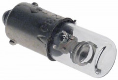 Лампа неоновая цоколь Ba9s 230В 2Вт Д 28мм ø 10мм светл.