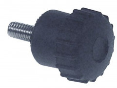 Винт зажимный резьба M4 ø рукоятка 17мм чёрн. Д 10мм