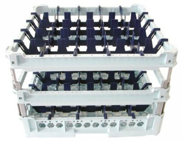 Кассета для мытья стаканов Д 500мм Ш 500мм В 251-340мм эффектив. Высота 216-305мм стаканы 25