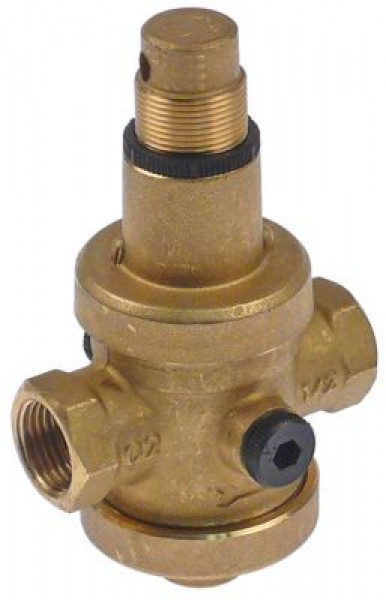 Редуктор давления присоединение 1/2" диапазон установки 0,5-6бар p max 25бар латунь