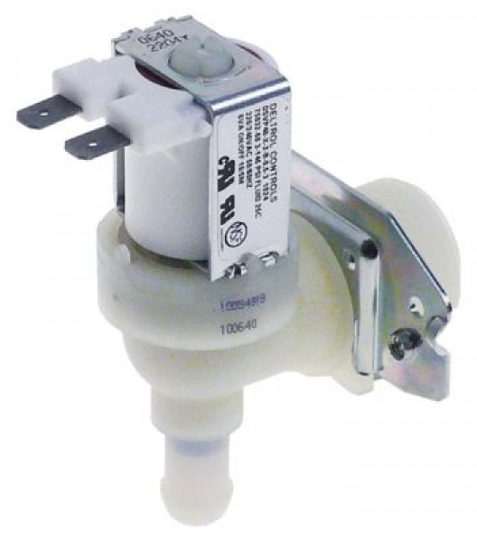 Клапан электромагнитный одинарн. углов. пластмасса DSVP40-X-2-B-0.5-3 вход 3/4" 220-240 В перем. тока