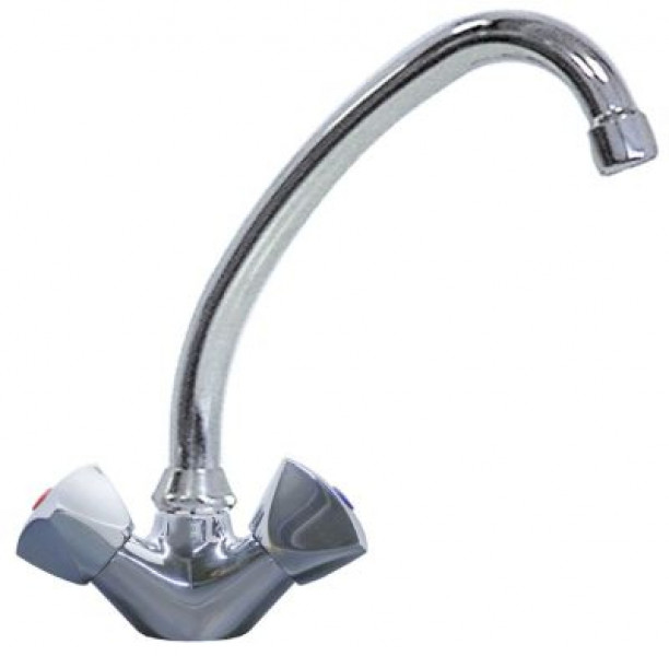 Кран-смеситель моноблочный GEV GASTROTOP CLASSIC арматура одно отверстие верхняя керамическая часть