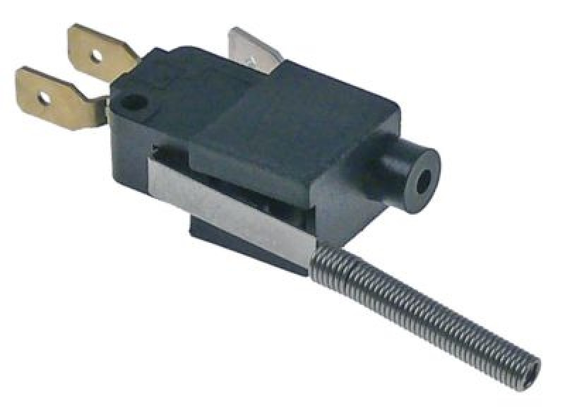 Микровключатель приводится в действие при помощи рычага 250В 16А