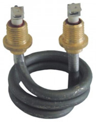 Элемент нагревательный  800Вт 220В Ш1 38мм В1 19мм В2 22мм крепление с 2-мя отверстиями