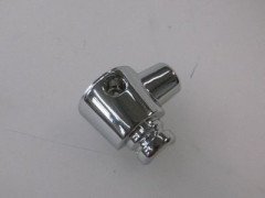 SNODO INFERIORE TUBO VAPORE CROMATO