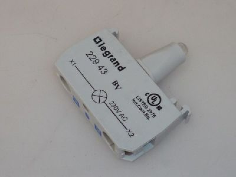 BLOCCHETTO LUCE PER INTERRUTTORE LEGRAND-BACO 22943